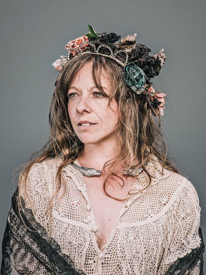 Shreks, elderly informals and other characters from the holiday Jack in green