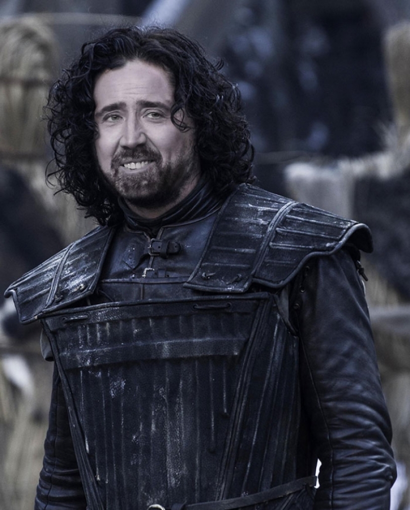 Si Nicolas Cage hiciera todos los papeles en "Game of Thrones" Si Nicolas Cage hiciera todos los papeles en "Game of Thrones"