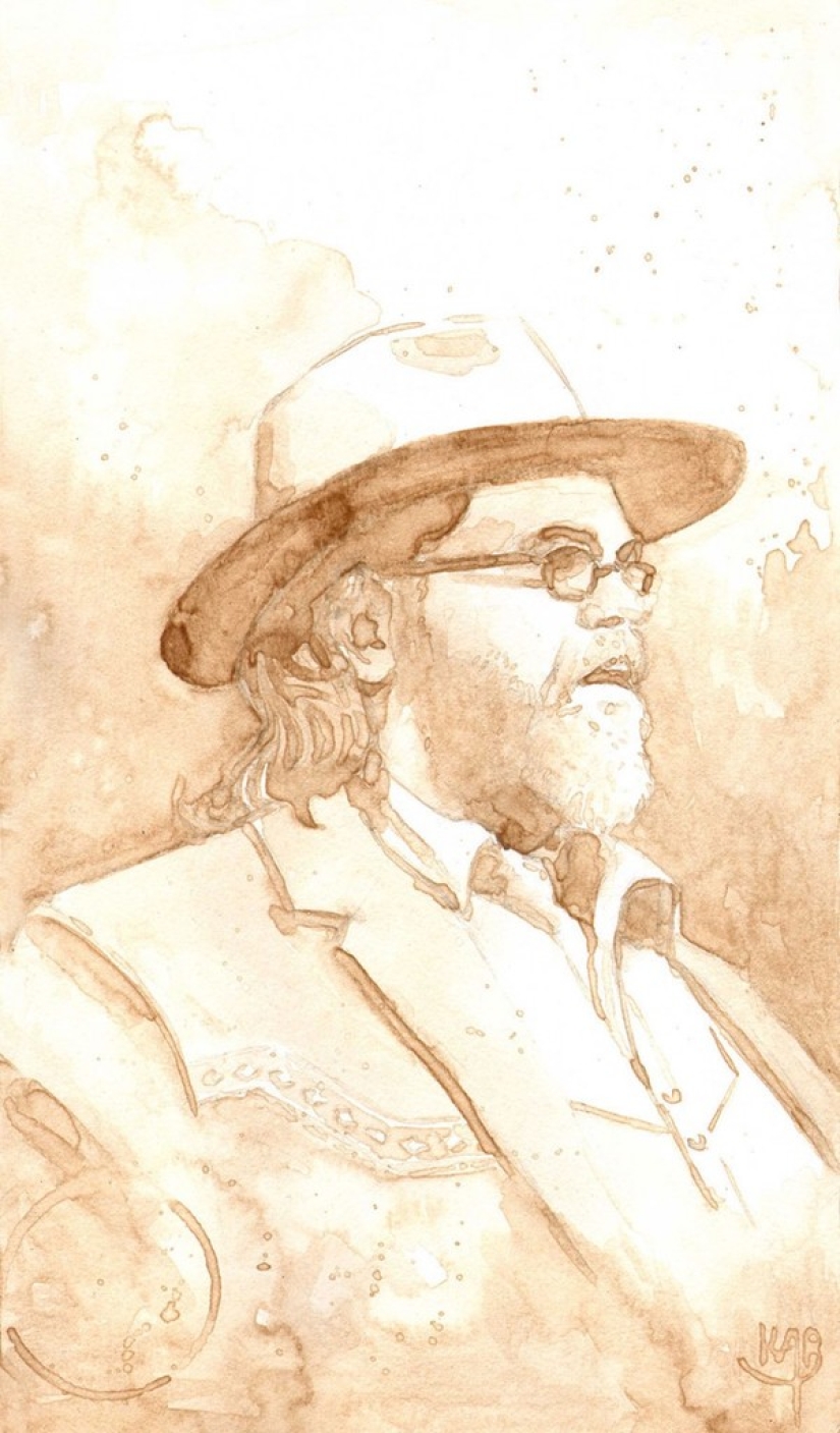 Si solo beber cerveza ya te resulta aburrido, tal vez... ¿empezar a dibujar con ella?