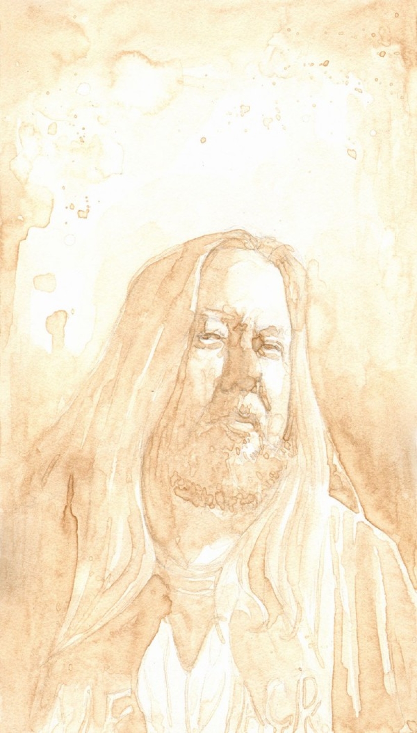 Si solo beber cerveza ya te resulta aburrido, tal vez... ¿empezar a dibujar con ella?