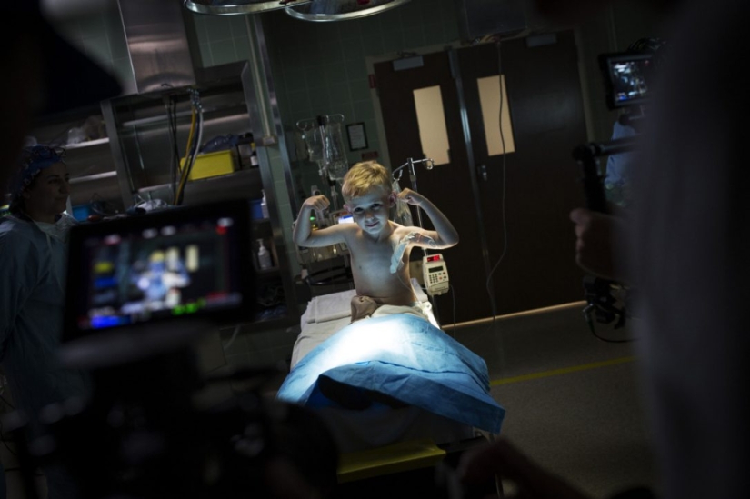 Sick does not mean weak: children in the hospital show what courage is Sick does not mean weak: children in the hospital show what courage is