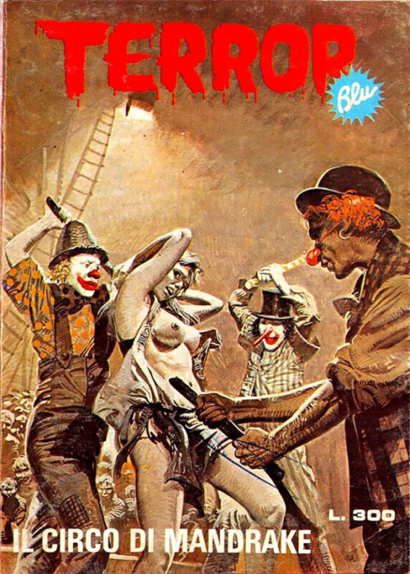 Sitio de aplicación – erótico italiano comics con elementos de misterio y... basura