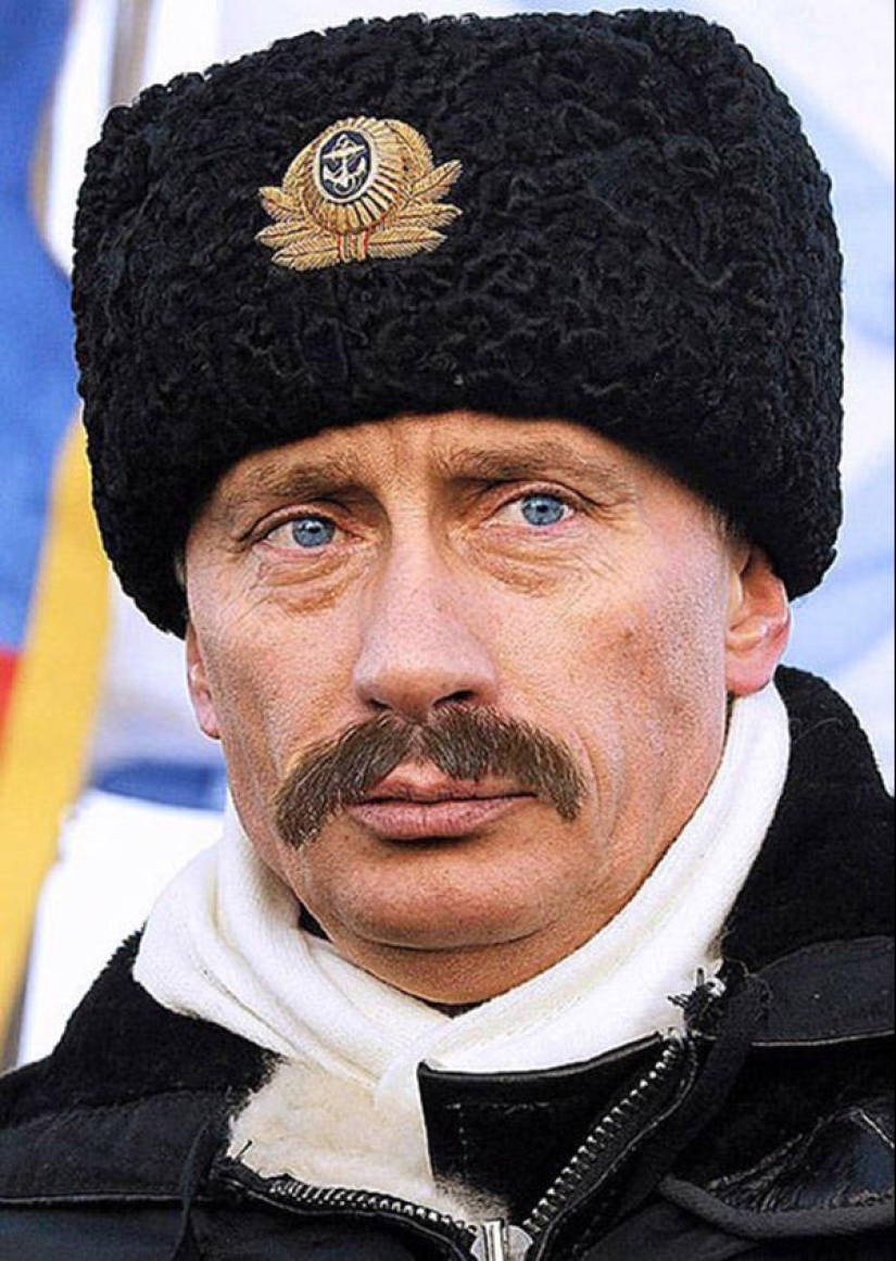 Sitio inusual de fanáticos del bigote para Putin Sitio inusual de fanáticos del bigote para Putin