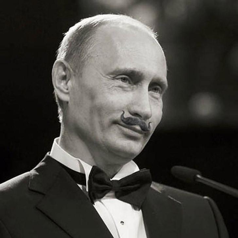 Sitio inusual de fanáticos del bigote para Putin Sitio inusual de fanáticos del bigote para Putin