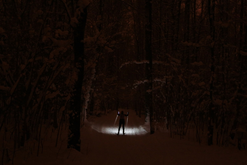 Skiing! Give the guy a ski track, hurry up! Skiing! Give the guy a ski track, hurry up!
