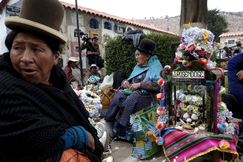 Skull Day, or Day of the Dead, in Bolivia