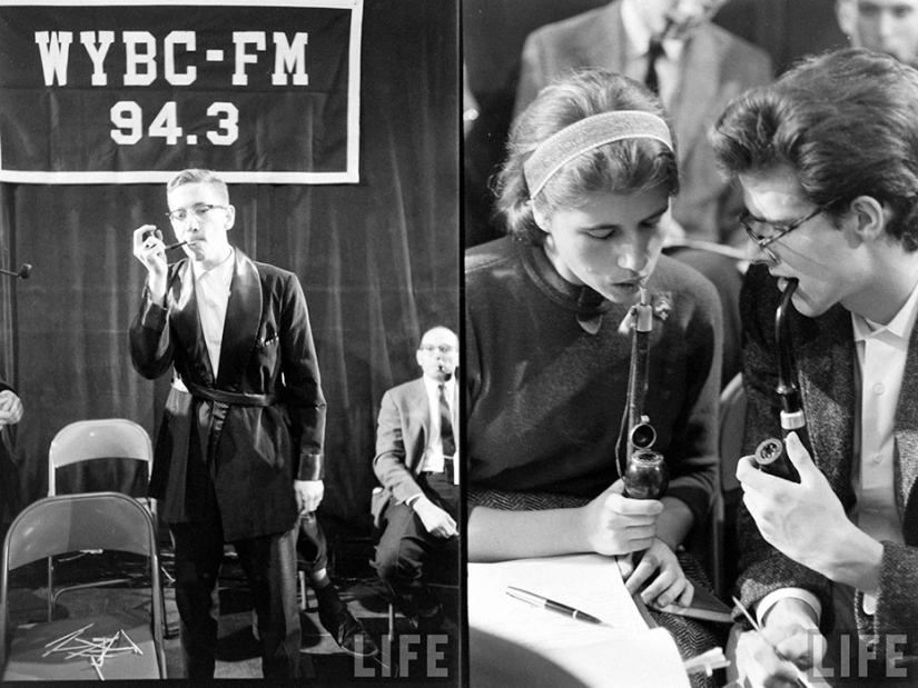 Smoke with a rocker: how smoking competitions were held in the USA of the 50s Smoke with a rocker: how smoking competitions were held in the USA of the 50s