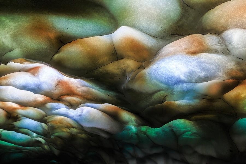 Snow caves of Kamchatka