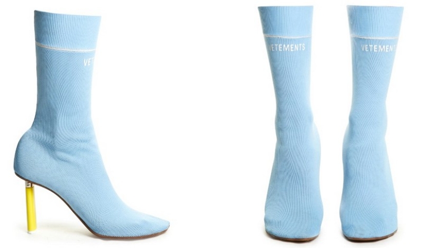 Sock boots are an anti-fashion challenge from France Sock boots are an anti-fashion challenge from France