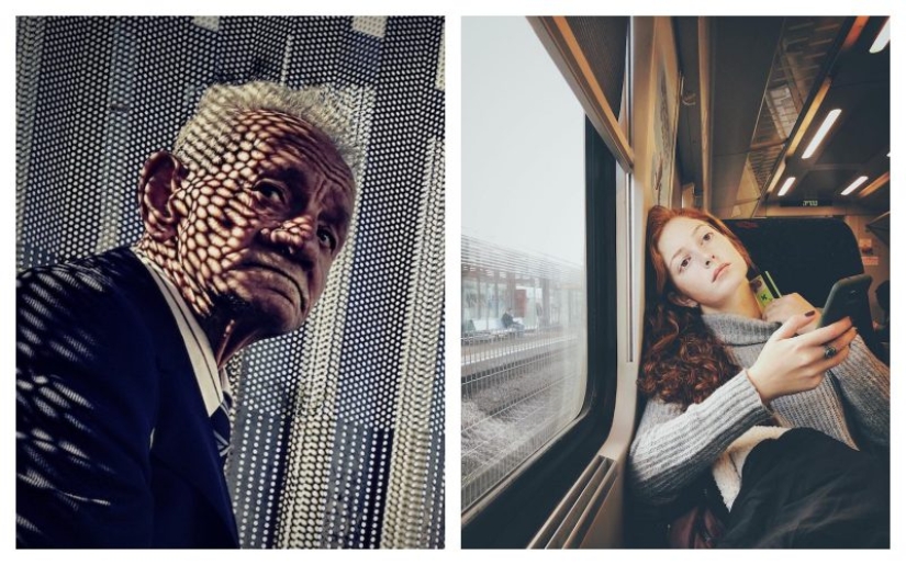 "Sonríe, estás en la cámara oculta!": chica fotógrafo toma fotos increíbles de extraños en un iPhone