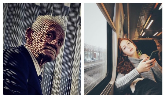 "Sonríe, estás en la cámara oculta!": chica fotógrafo toma fotos increíbles de extraños en un iPhone