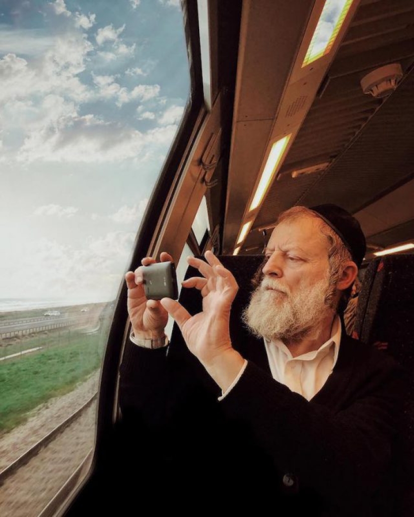 "Sonríe, estás en la cámara oculta!": chica fotógrafo toma fotos increíbles de extraños en un iPhone