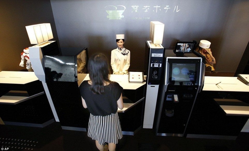 Soulless service: only robots work in a Japanese hotel Soulless service: only robots work in a Japanese hotel