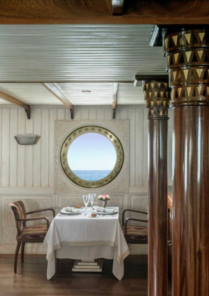 Soviet reconnaissance ship turned into a super-luxury yacht Soviet reconnaissance ship turned into a super-luxury yacht