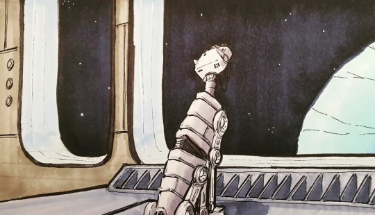 Soy apasionado del retro-futurismo, aquí están mis 10 bocetos del futuro nostálgico.