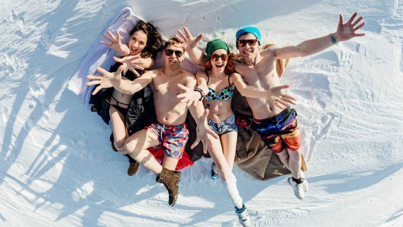 "Soy siberiano": playas blancas como la nieve de Siberia en el proyecto fotográfico de Alexey Lovtsov