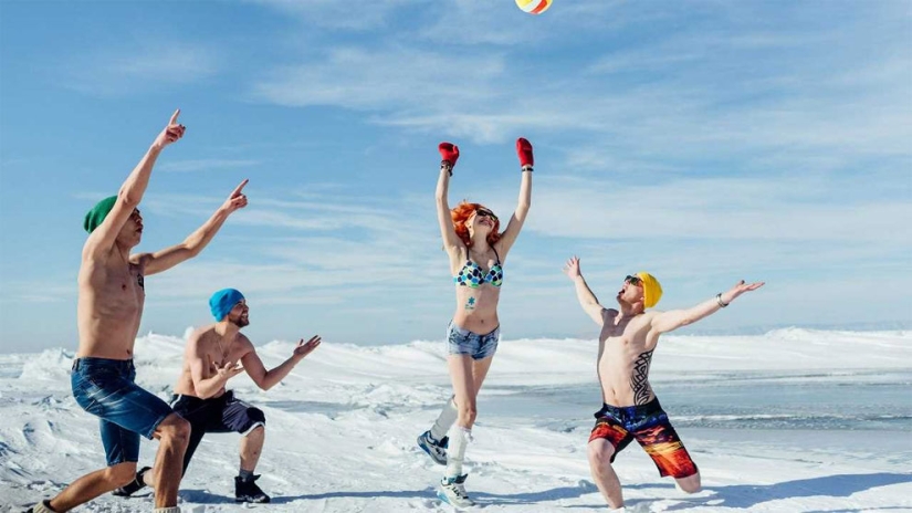 "Soy siberiano": playas blancas como la nieve de Siberia en el proyecto fotográfico de Alexey Lovtsov