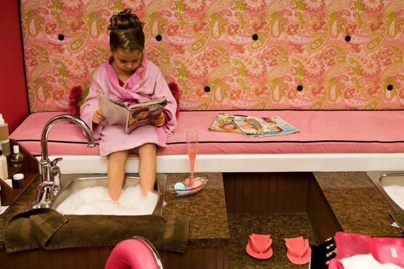 Spa for little girls
