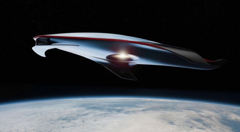 Spaceship from Ferrari Spaceship from Ferrari
