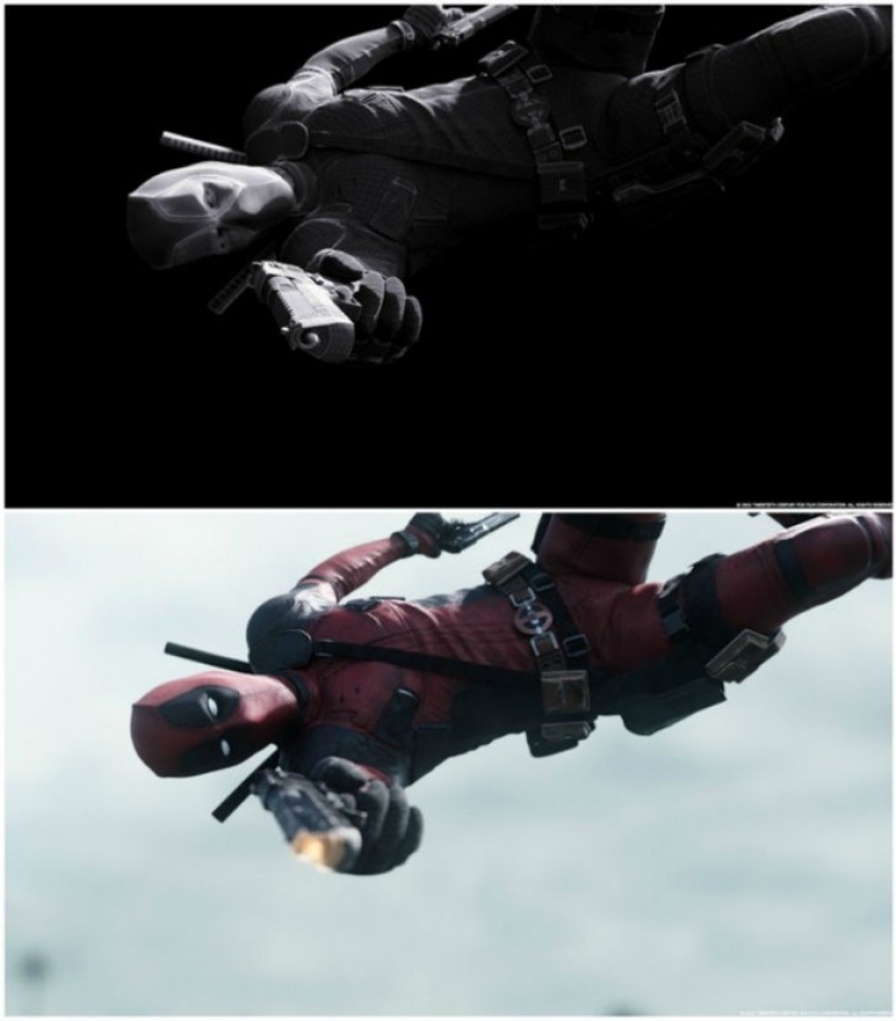 Special effects in movies: how they filmed the movie "Deadpool"