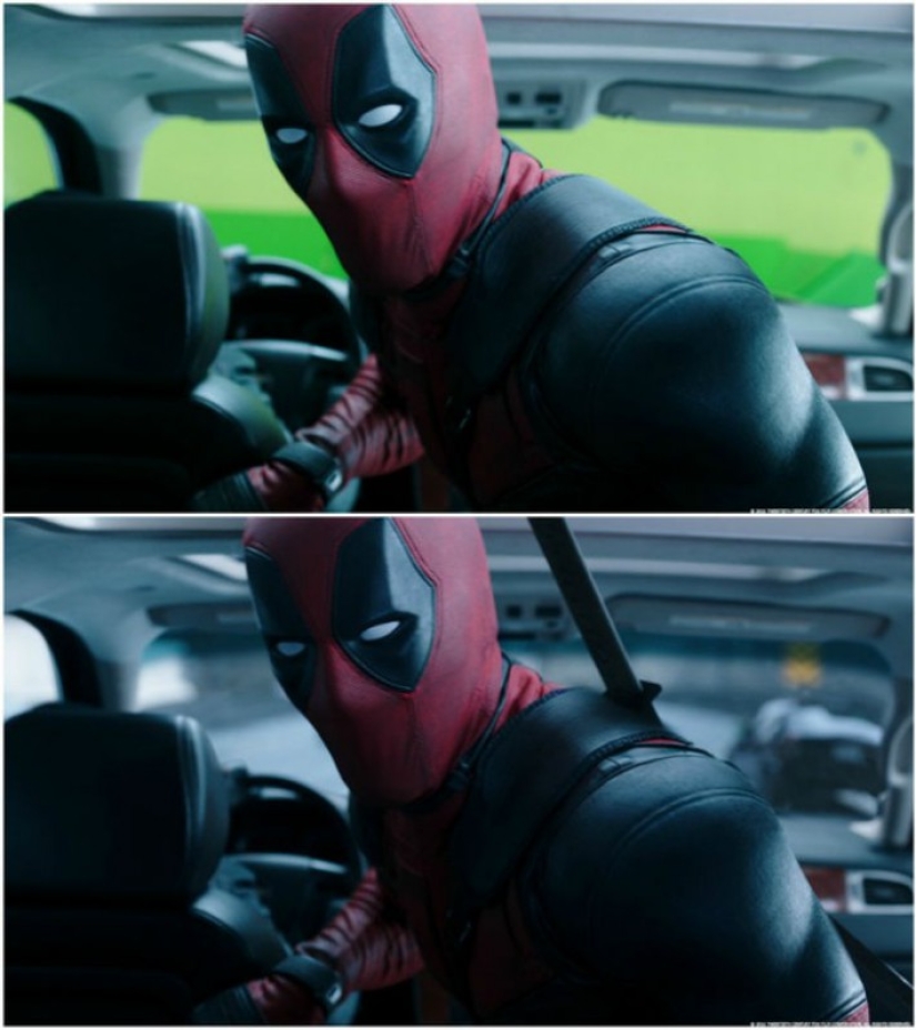 Special effects in movies: how they filmed the movie "Deadpool"