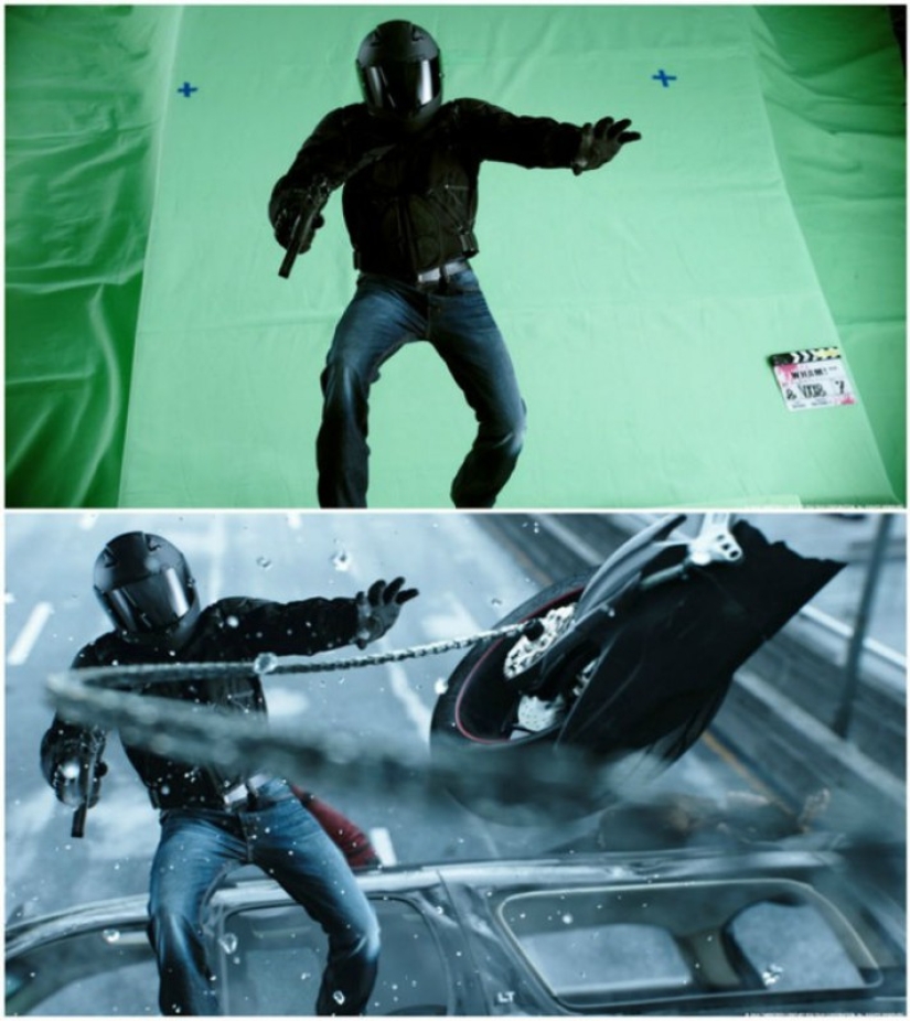 Special effects in movies: how they filmed the movie "Deadpool"