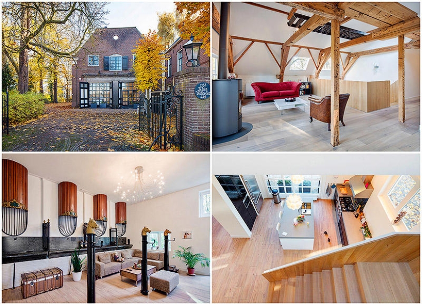 Spectacular private house in a former stable building Spectacular private house in a former stable building