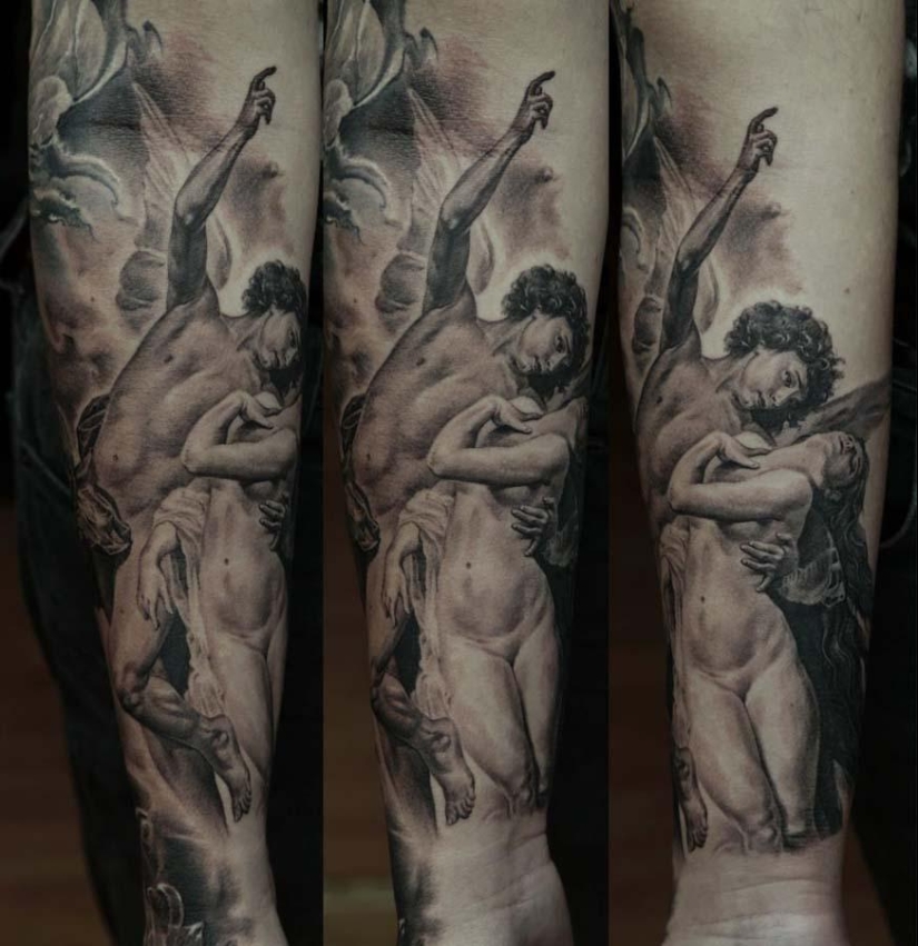 Súper tatuajes de Dmitry Samokhin