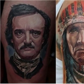 Súper tatuajes de Dmitry Samokhin