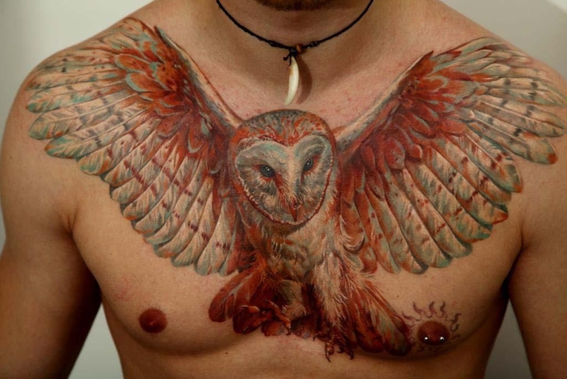 Súper tatuajes de Dmitry Samokhin