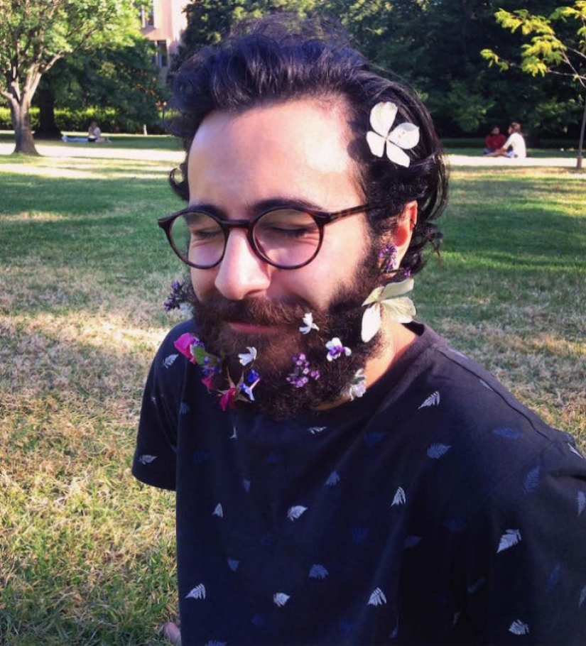 Spring has come - the beard has blossomed!