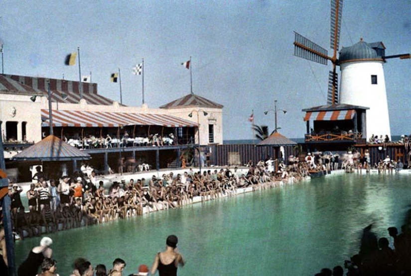 St. Petersburg and other cities of Florida in 1929 in color photos