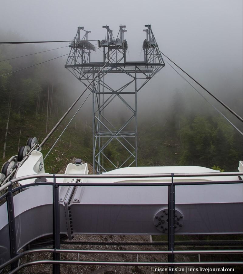 Stanserhorn Cabrio - cabina de teleférico de dos pisos