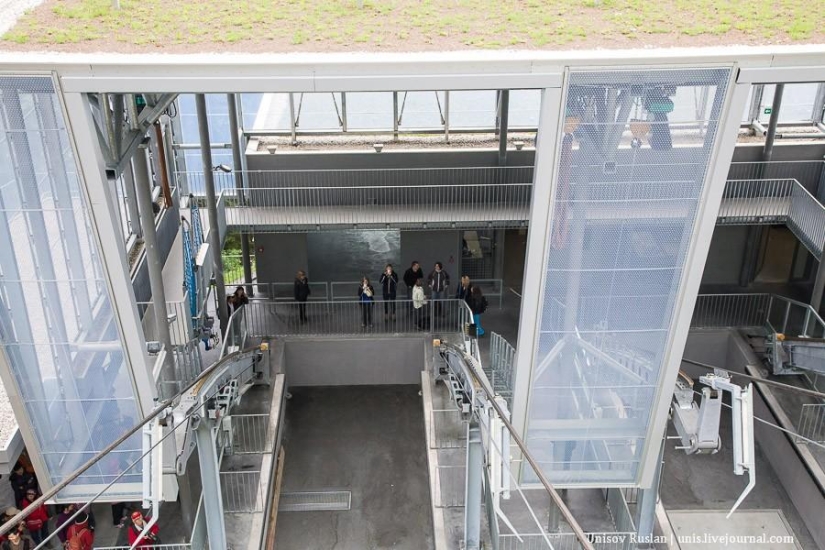 Stanserhorn Cabrio - cabina de teleférico de dos pisos