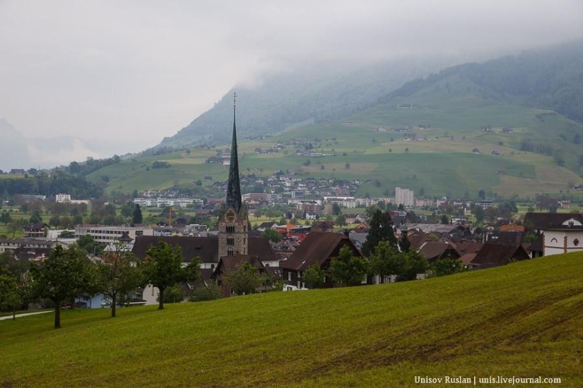 Stanserhorn Cabrio - cabina de teleférico de dos pisos