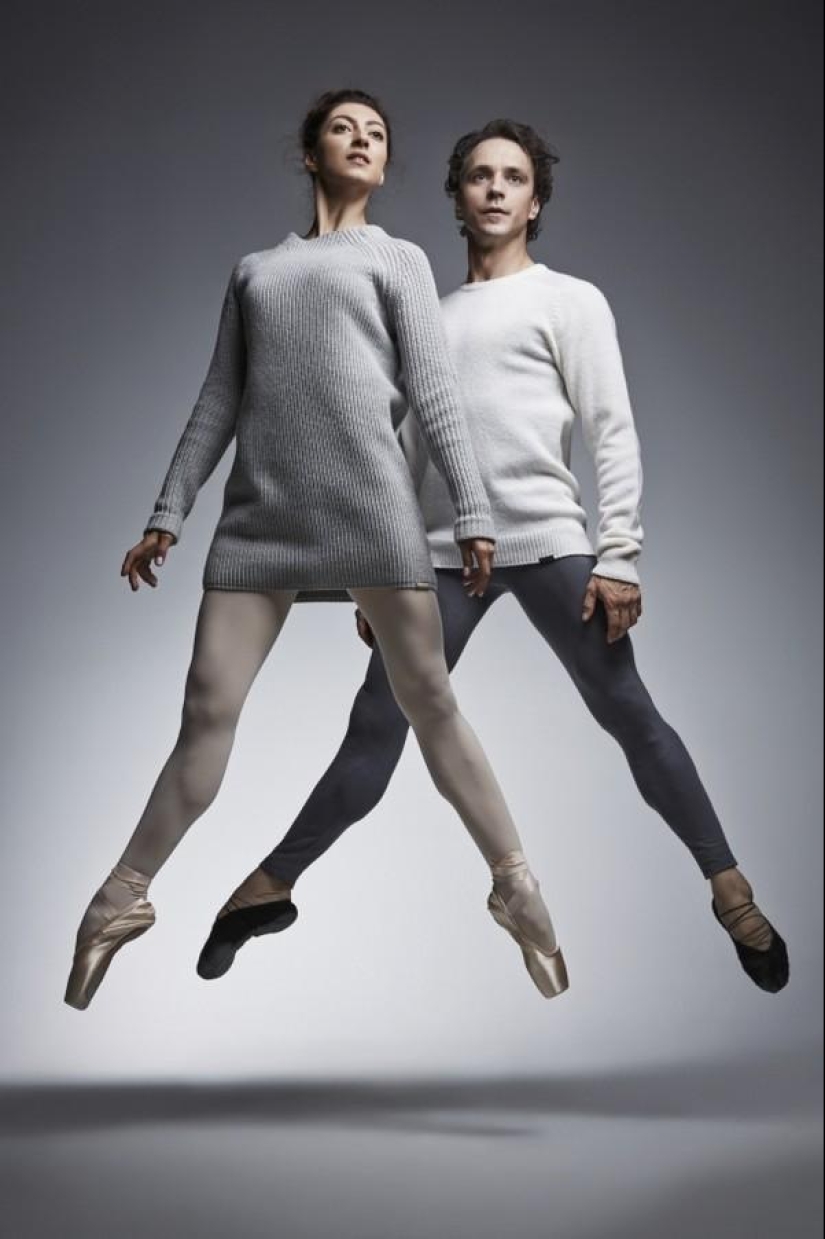 Stars of the Bolshoi Theater in a photo project for Peuterey Stars of the Bolshoi Theater in a photo project for Peuterey