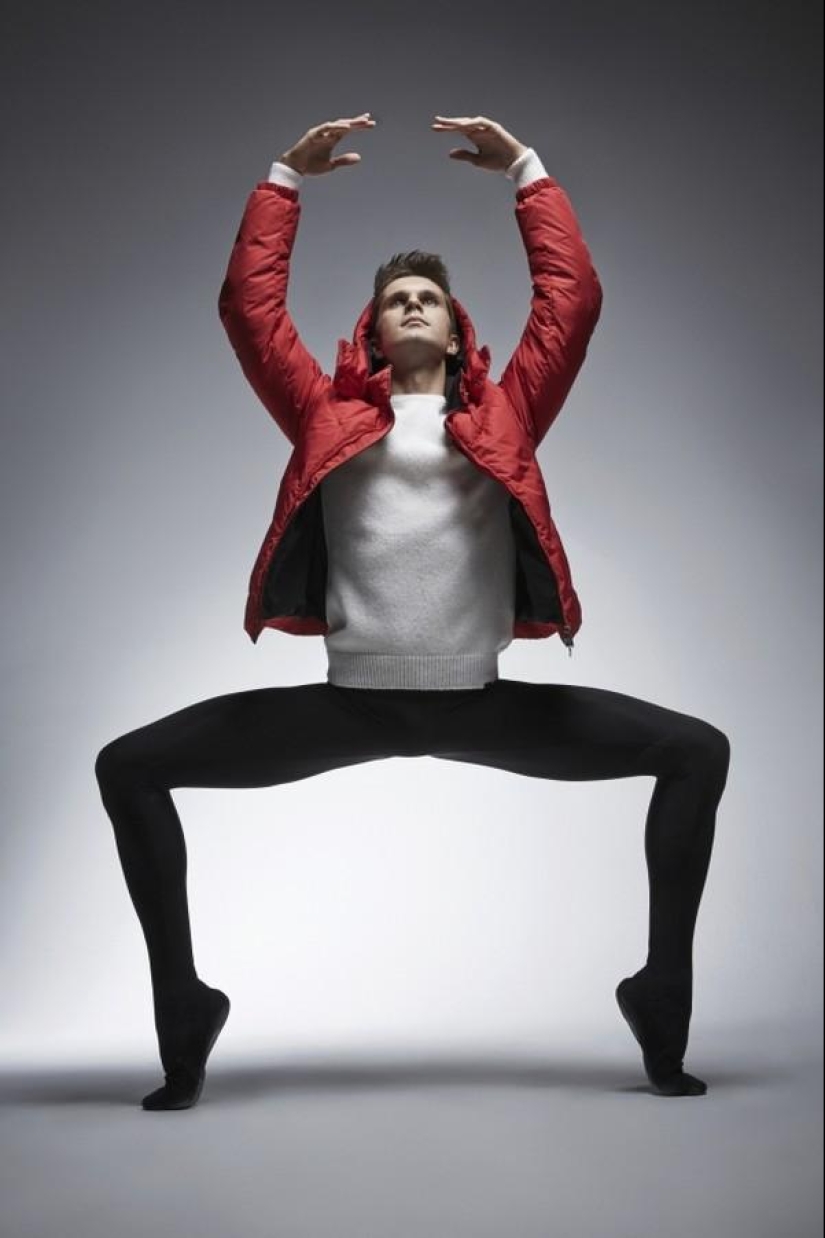 Stars of the Bolshoi Theater in a photo project for Peuterey Stars of the Bolshoi Theater in a photo project for Peuterey