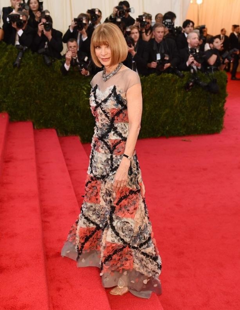 Stars on the red carpet at the Metropolitan Museum of Art in New York