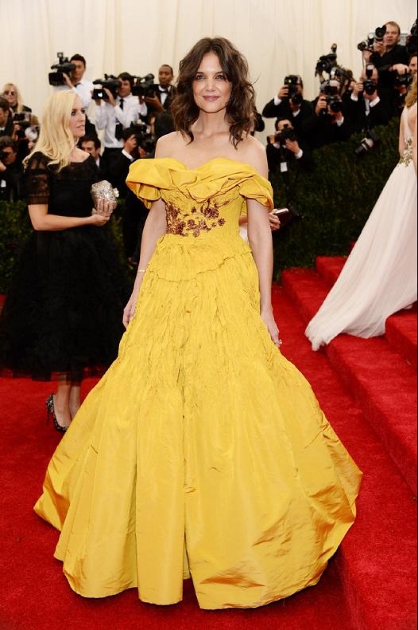 Stars on the red carpet at the Metropolitan Museum of Art in New York