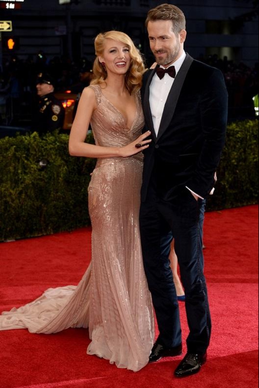 Stars on the red carpet at the Metropolitan Museum of Art in New York