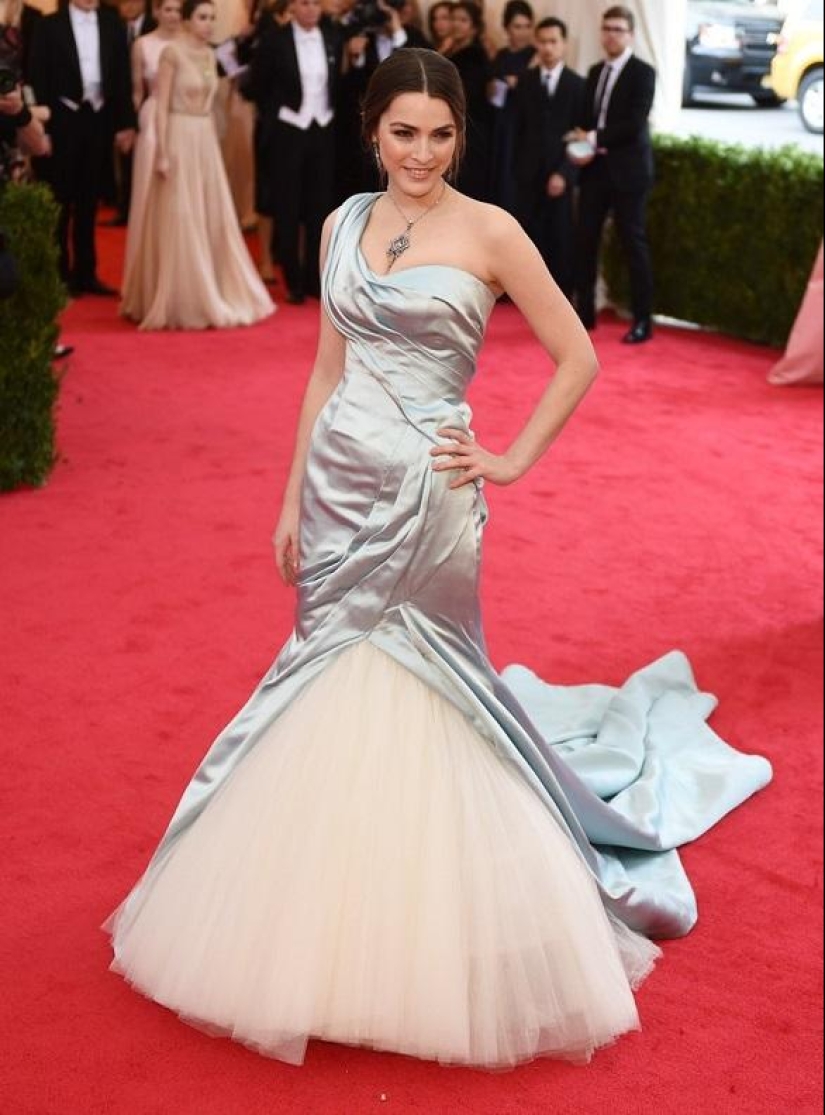 Stars on the red carpet at the Metropolitan Museum of Art in New York
