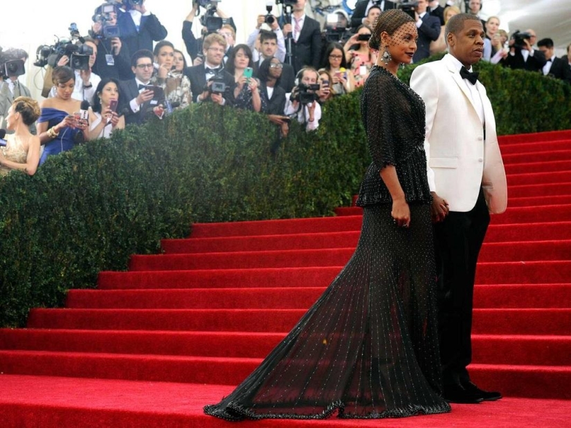 Stars on the red carpet at the Metropolitan Museum of Art in New York