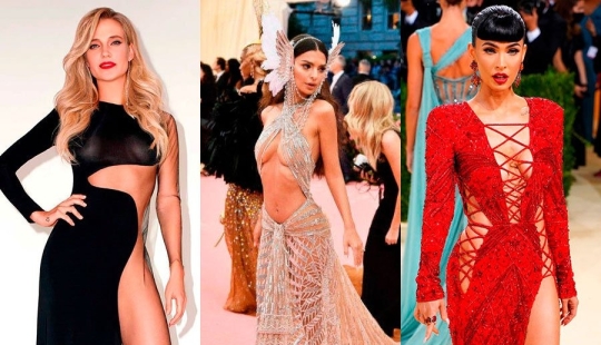 Stars who know how to wear outfits on the verge of vulgarity: 10 of the most daring looks