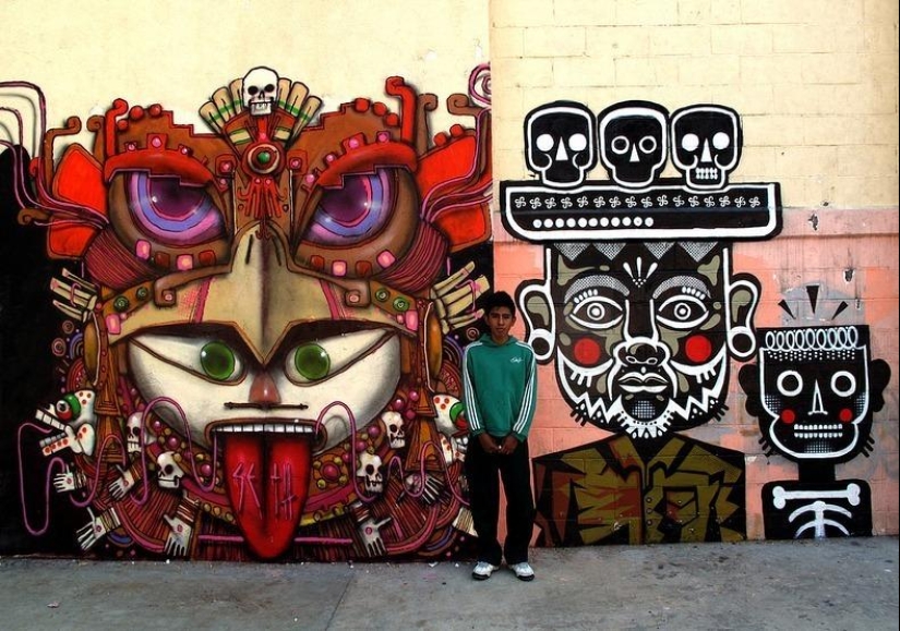 Street art by Julien Malland