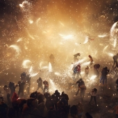 Stunning pyrotechnics - Mexicans anneal at the fireworks festival