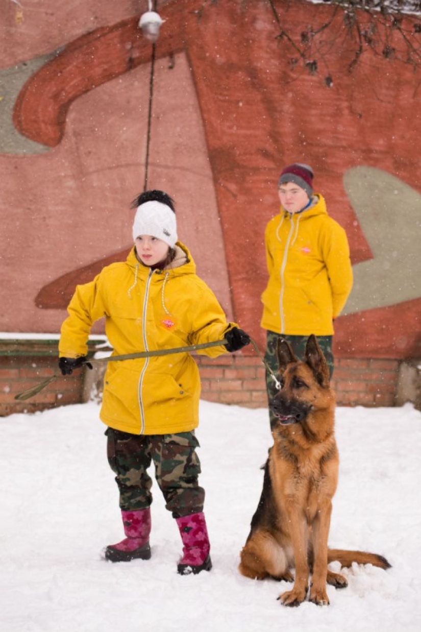 "Sun for best friend": how dogs and young people with Down syndrome help each other