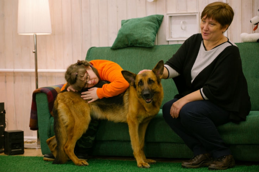 "Sun for best friend": how dogs and young people with Down syndrome help each other
