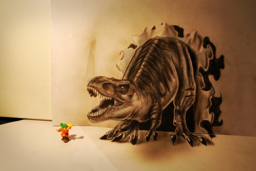 Superb self-taught 3D drawings by Ramon Bruin Superb self-taught 3D drawings by Ramon Bruin