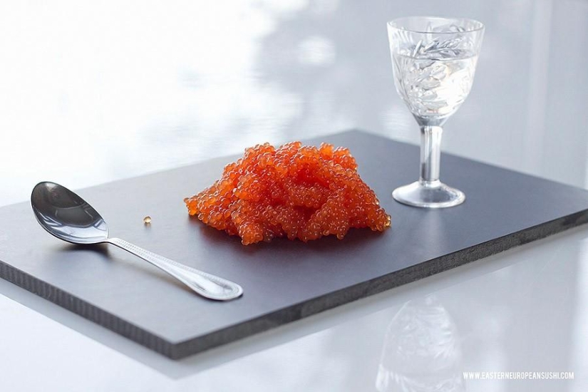 sushi de Europa del Este