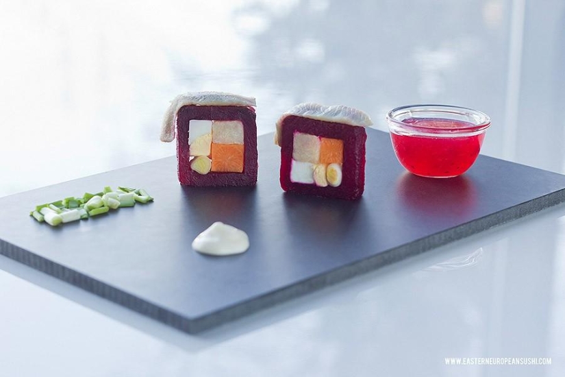 sushi de Europa del Este